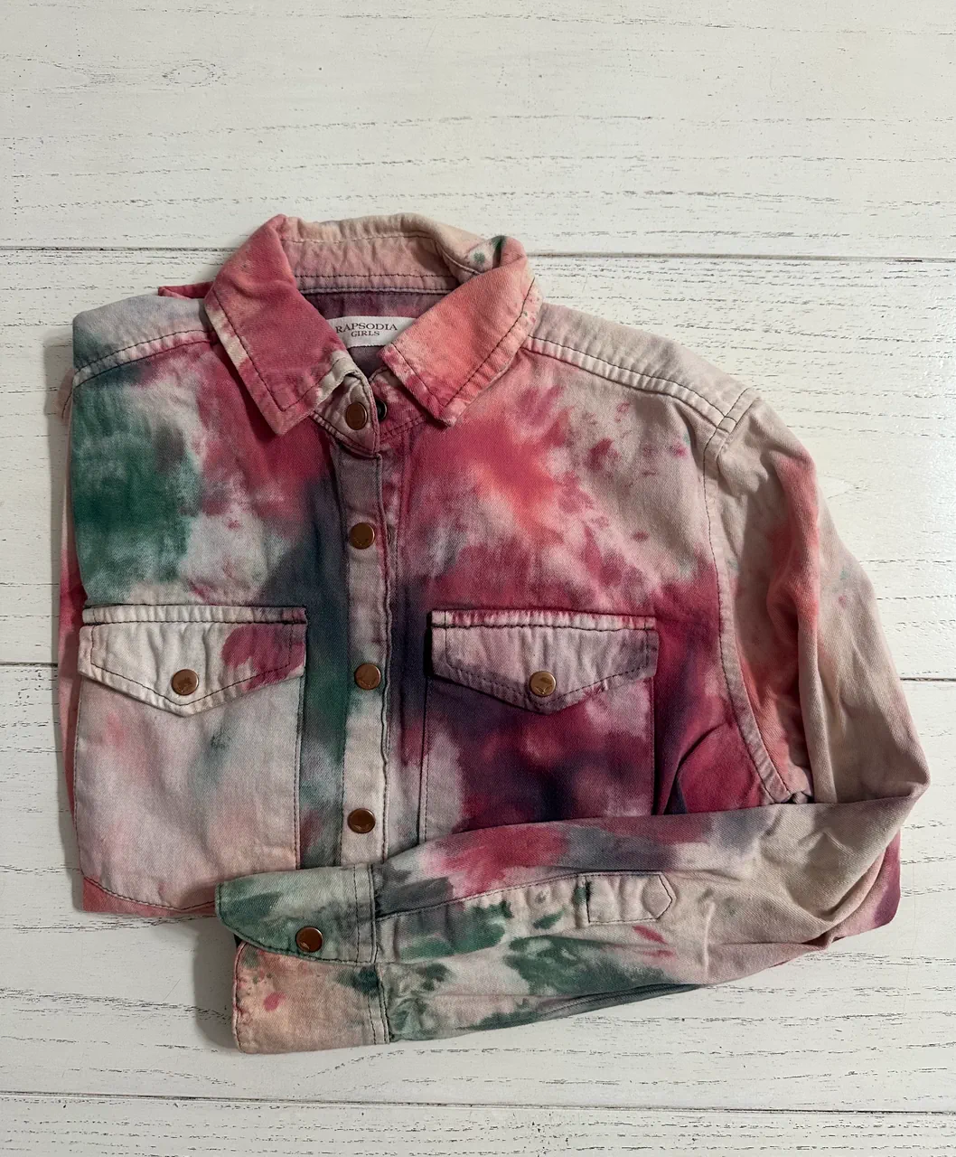 Camisa manga larga Rapsodia · Talle 10 años / 140 cm