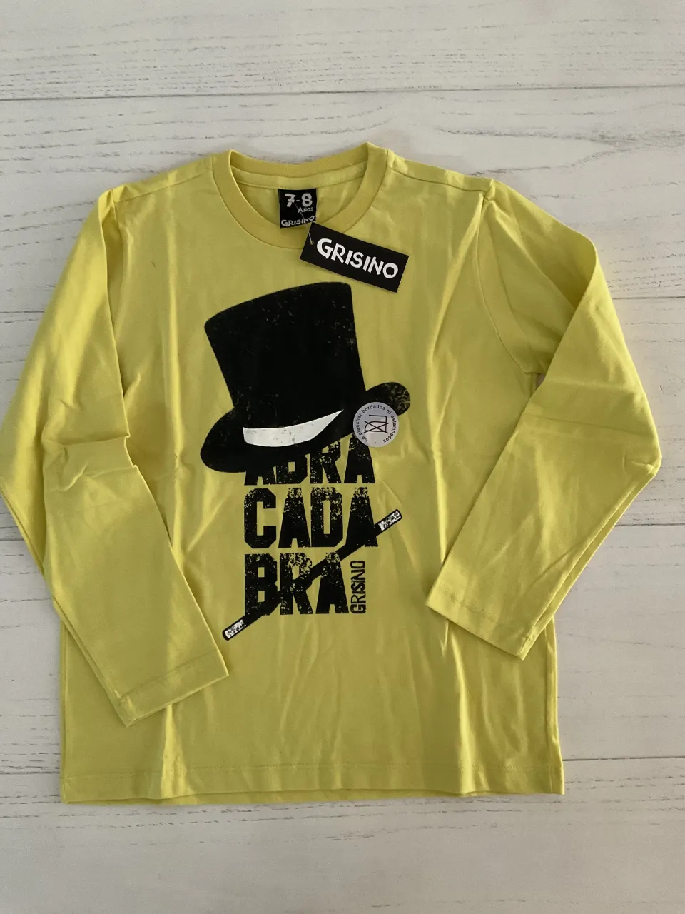 Remera Grisino · Talle 7 años / 122 cm