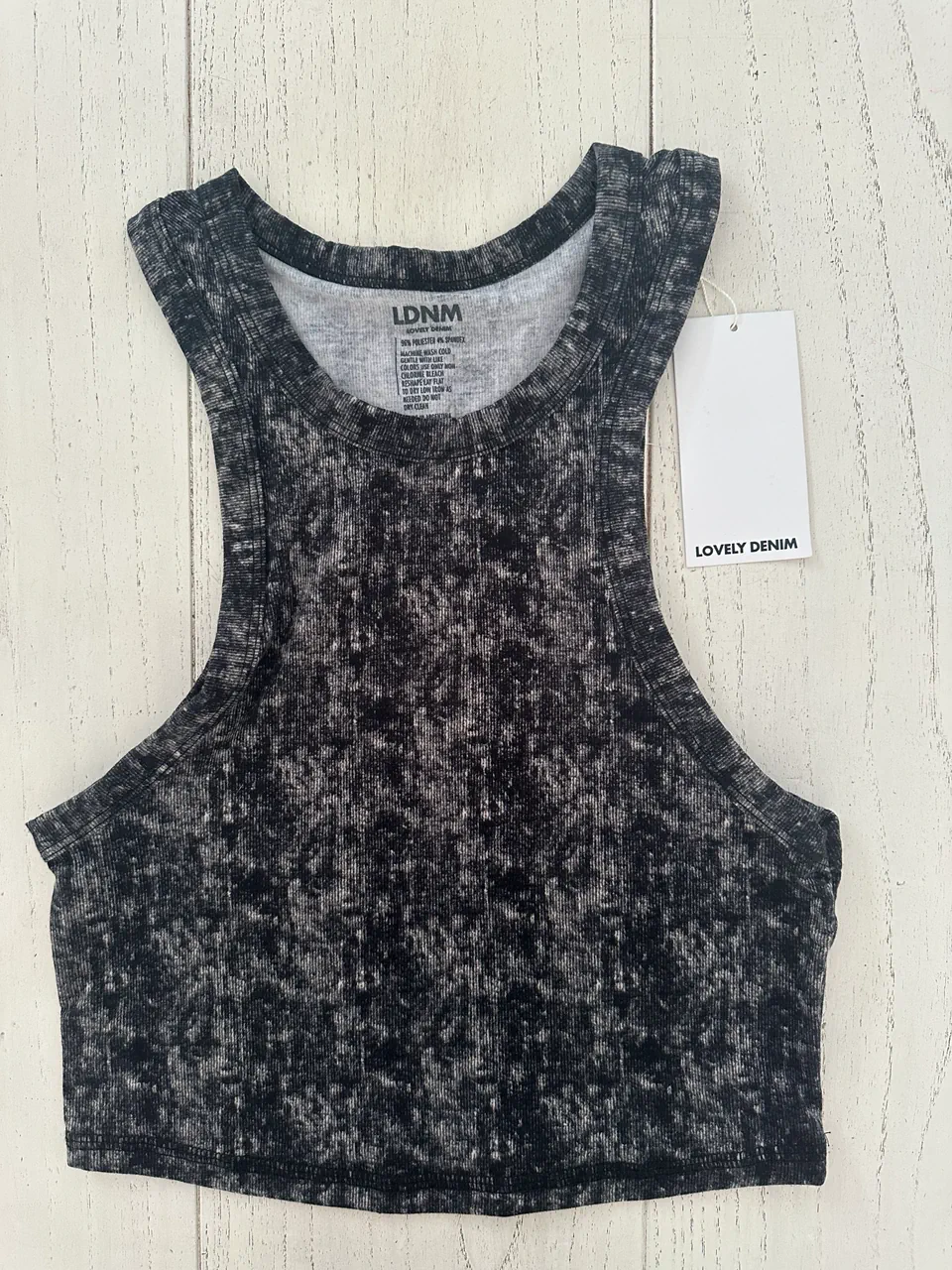 Musculosa Lovely Denim - imagen 1