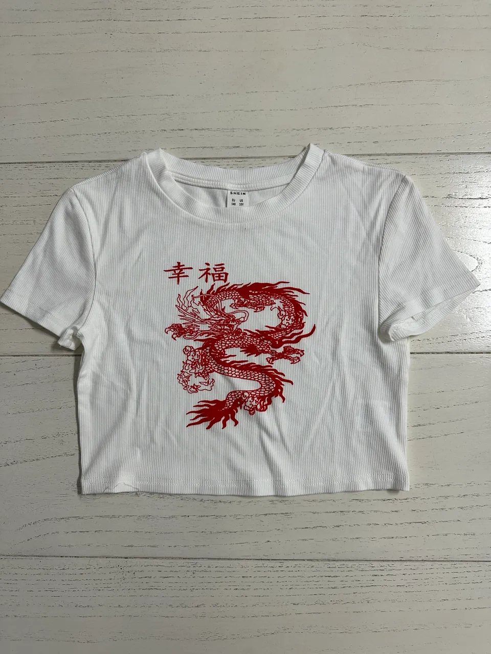 Remera Shein · Talle 10 años / 140 cm