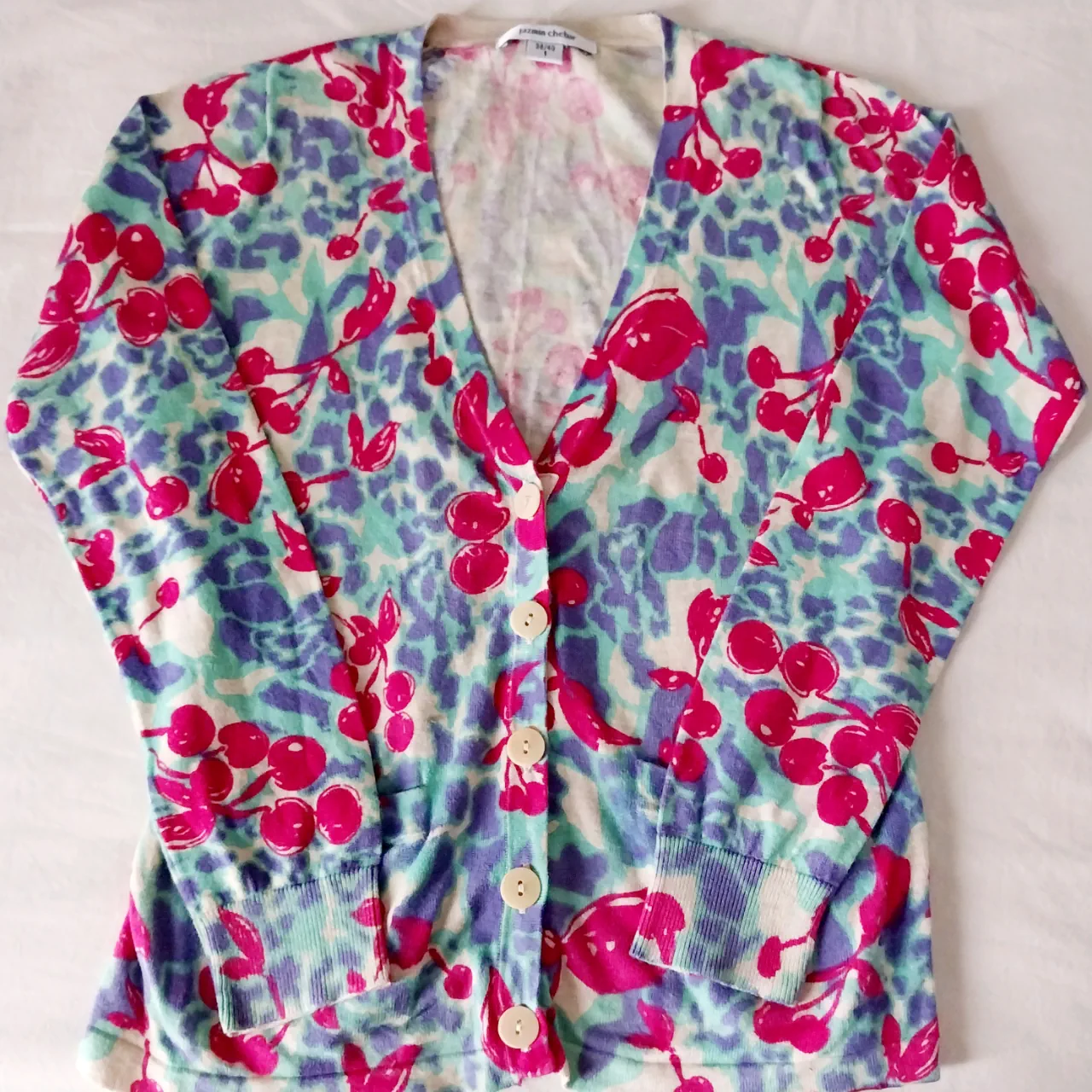 Cardigan Jazmín Chebar - imagen 1