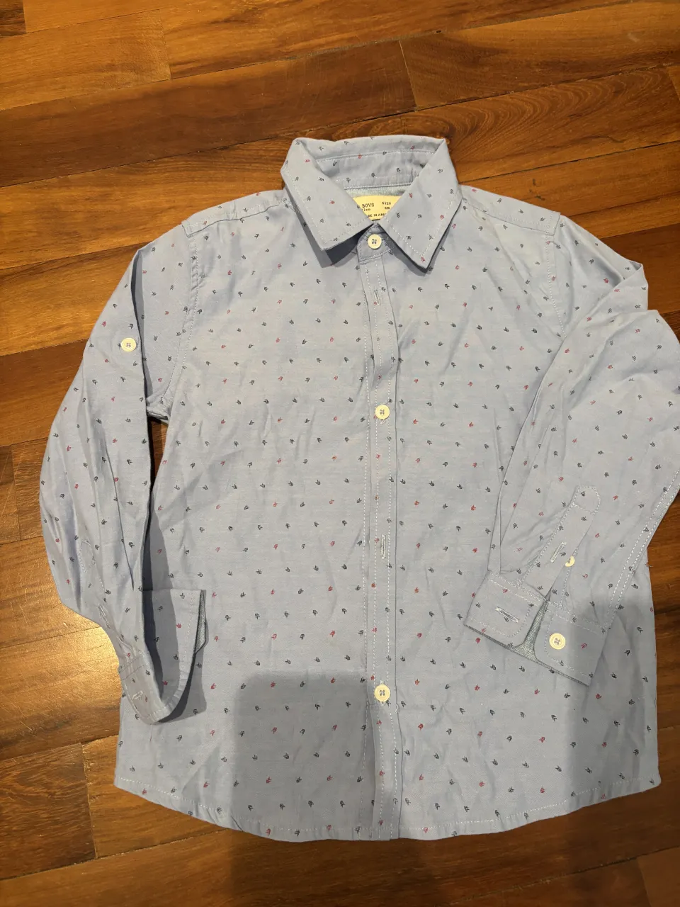 Camisa manga larga Zara · Talle 5 años / 110 cm