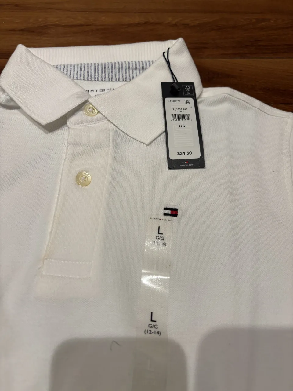 Chomba Tommy Hilfiger · Talle 12 años / 152 cm