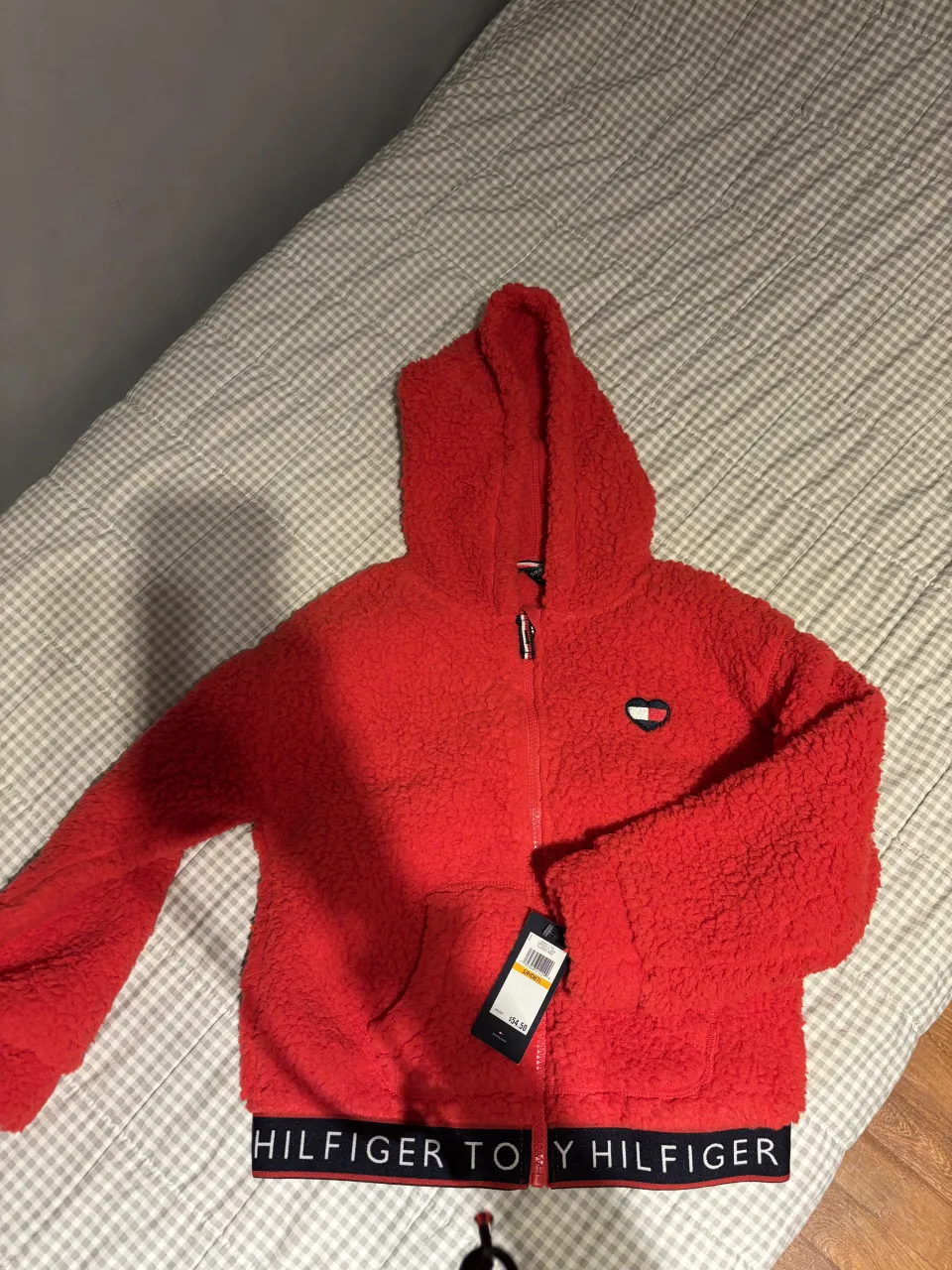 Campera de polar Tommy Hilfiger · Talle 7 años / 122 cm
