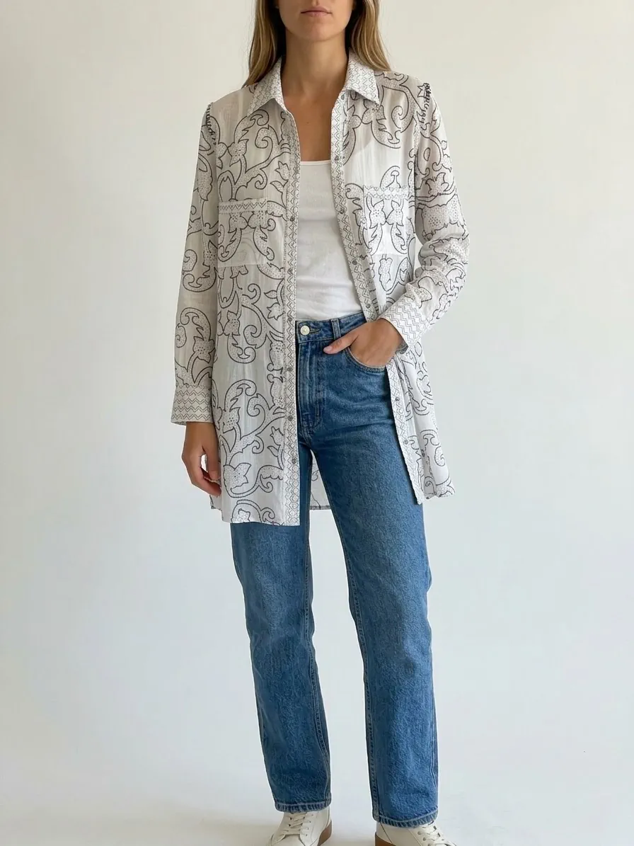 Camisa Rapsodia · Talle S