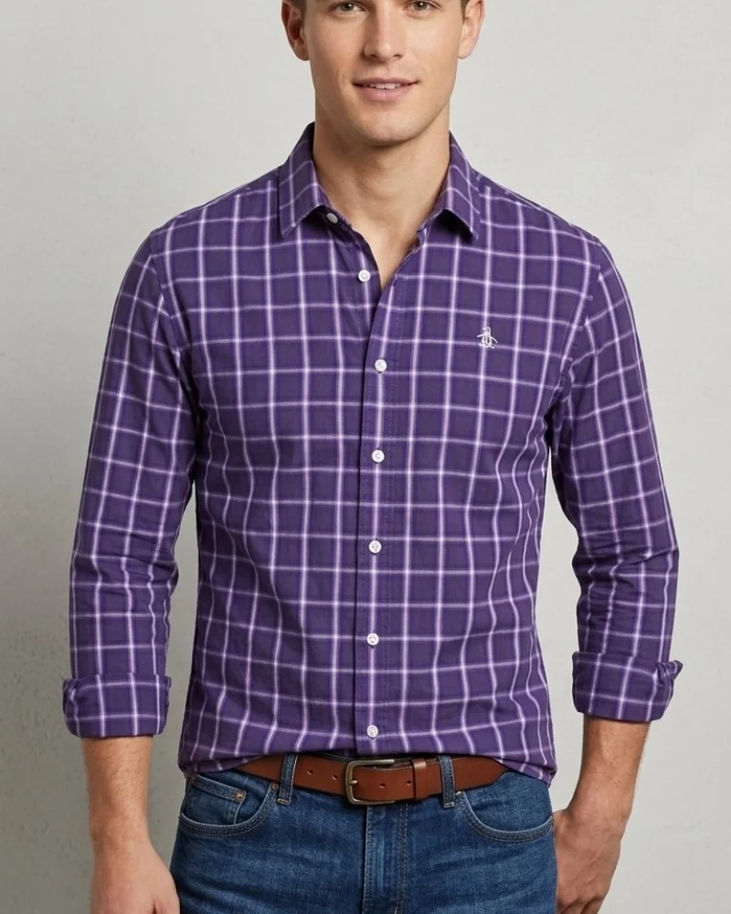 Camisa Penguin · Talle M