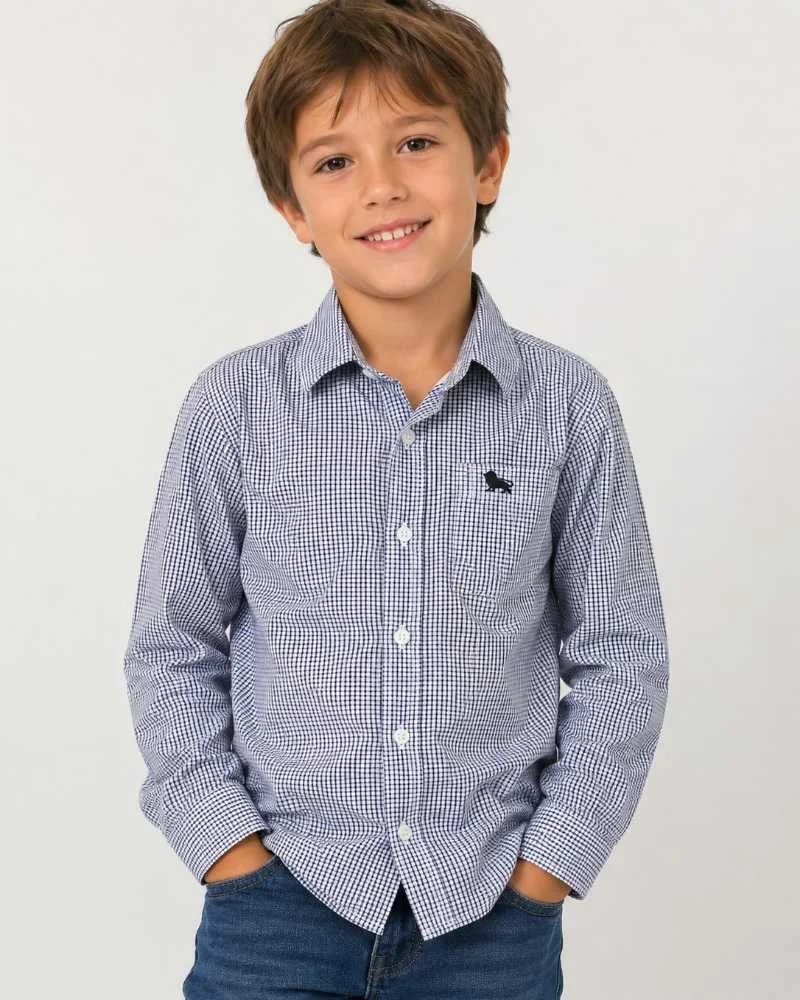 Camisa manga larga Old Navy · Talle 8 años / 128 cm