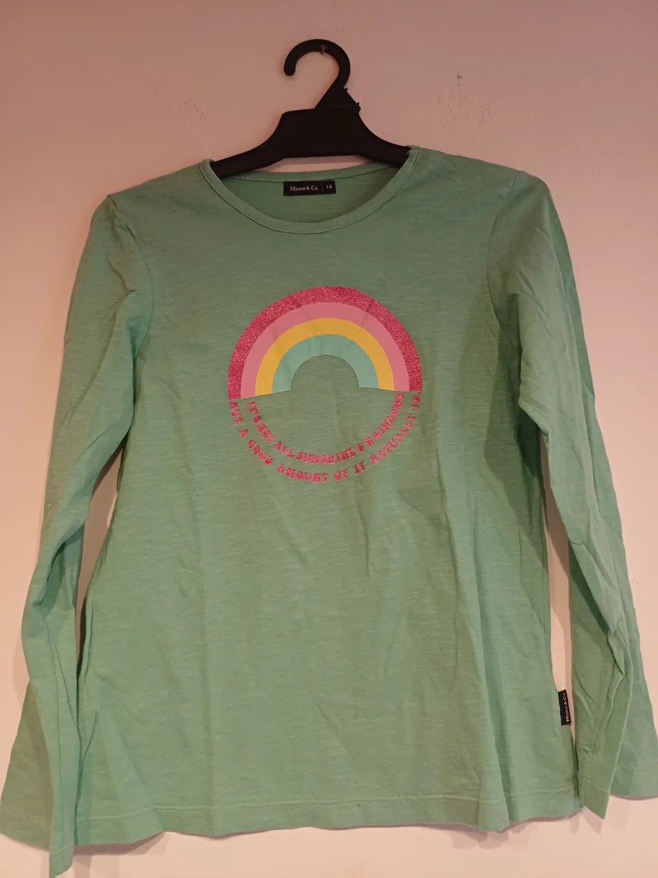 Camisa manga larga Mimo & Co · Talle 14 años / 164 cm