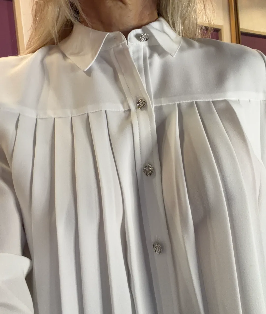 Blusa Karl Lagerfeld · Talle S