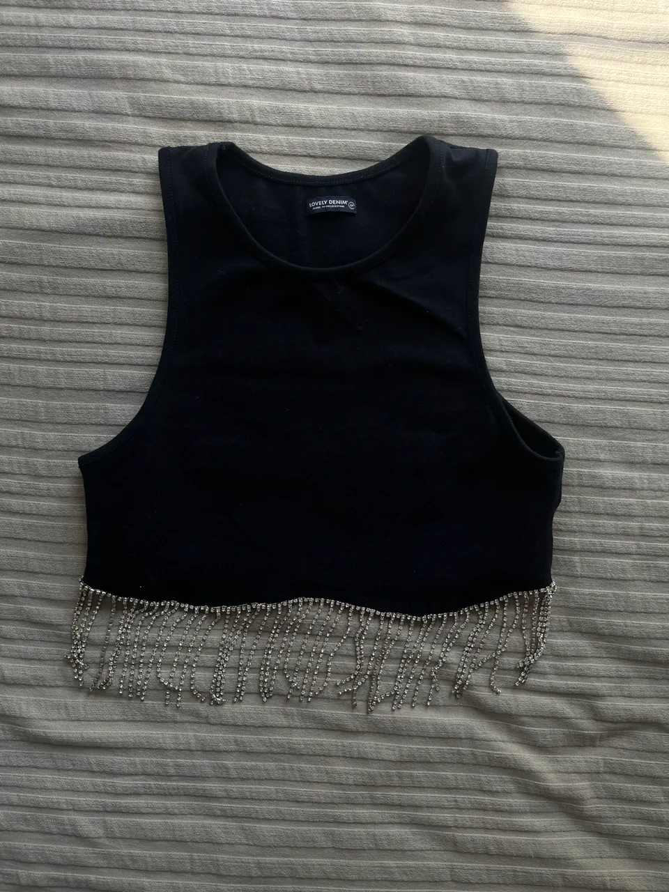 Top Lovely Denim · Talle S