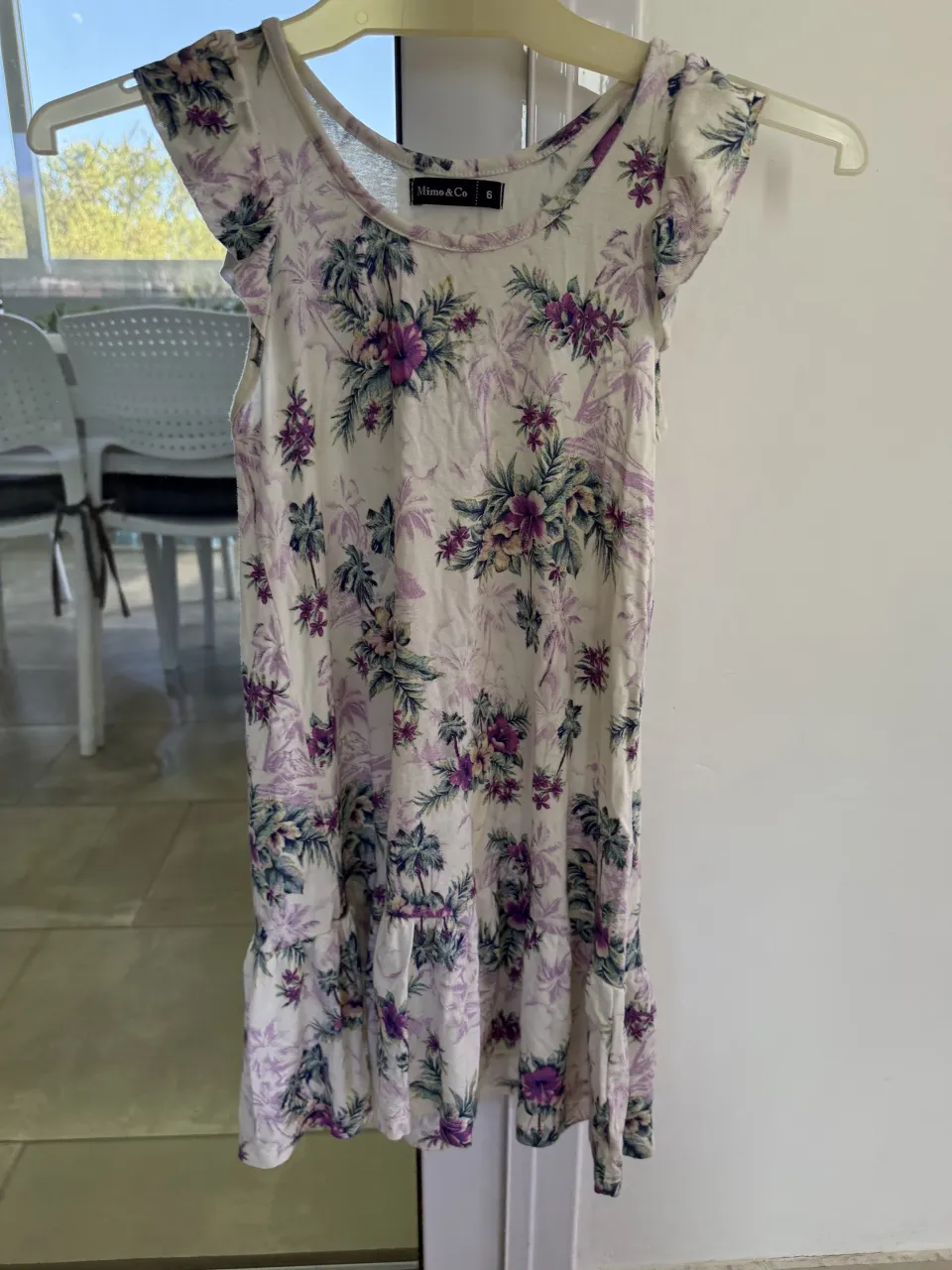 Vestido corto Mimo & Co · Talle 6 años / 116 cm