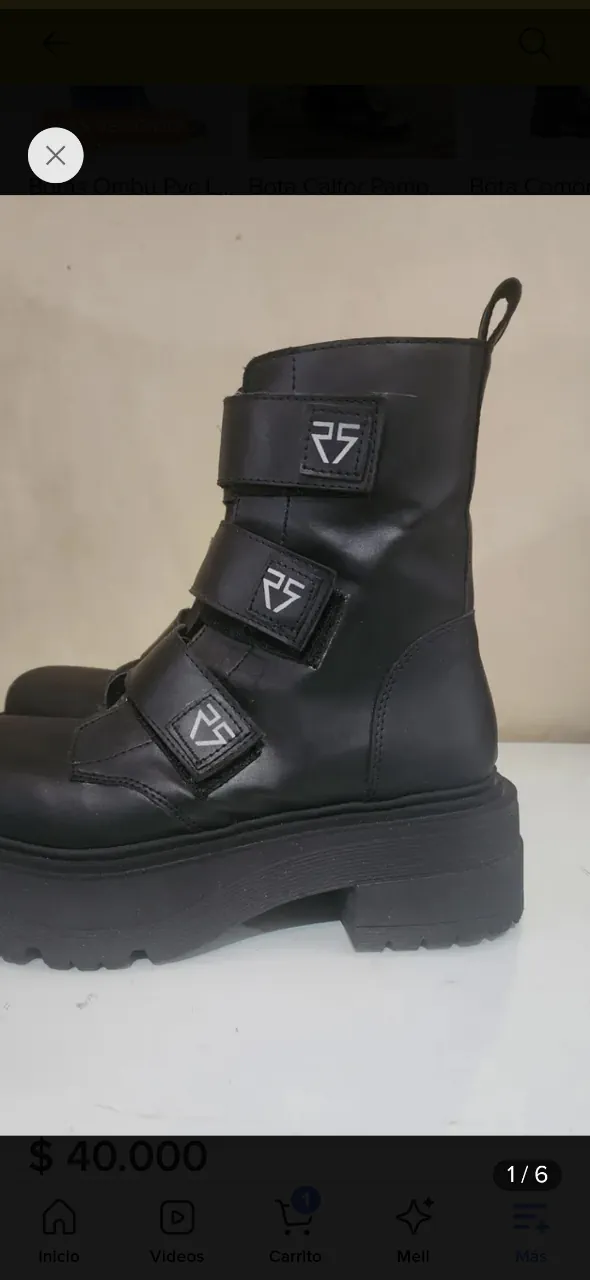 Borcegos Ricky Sarkany · Talle AR 38