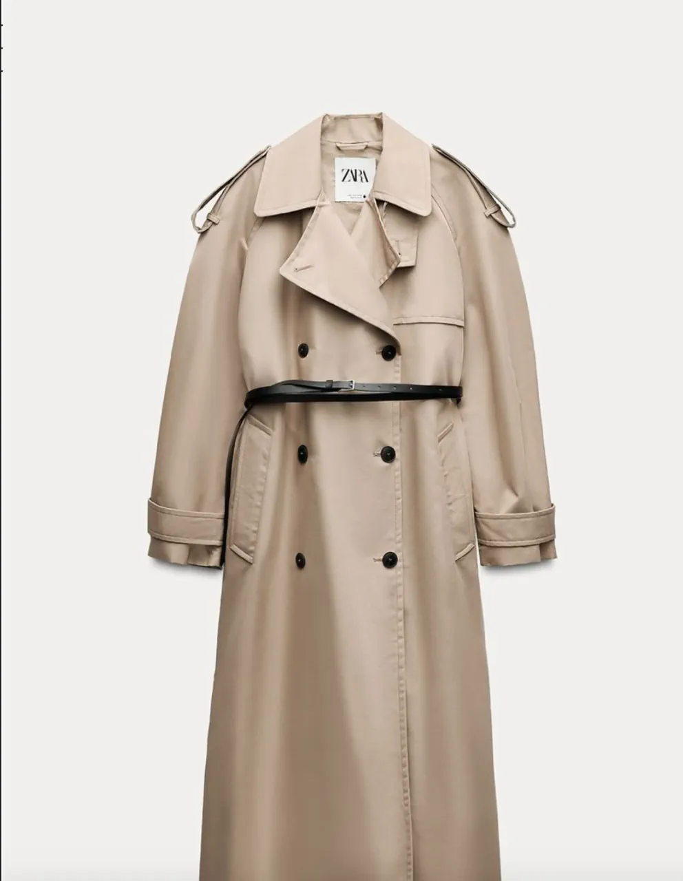 Trench Zara · Talle S