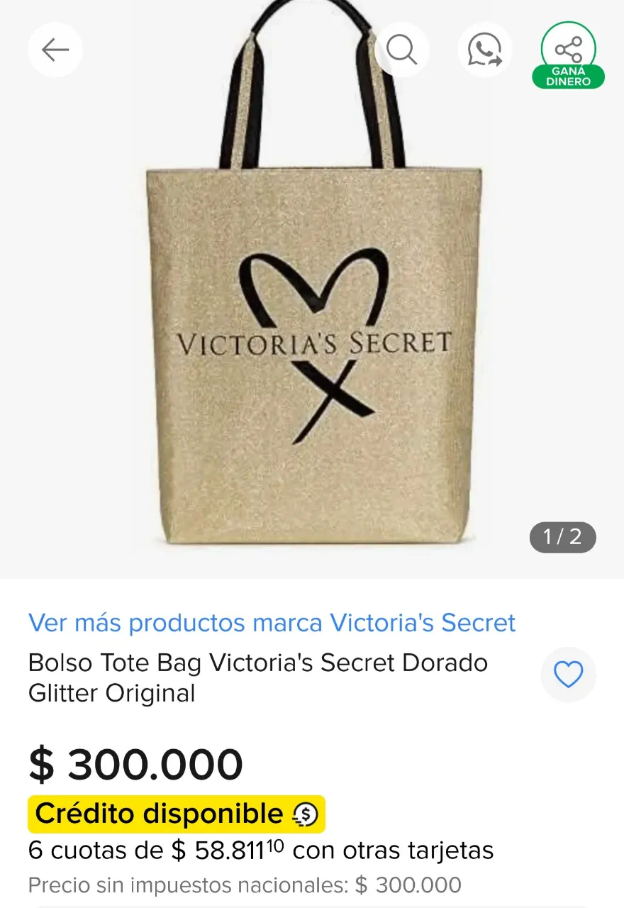 Bolso Victoria's Secret