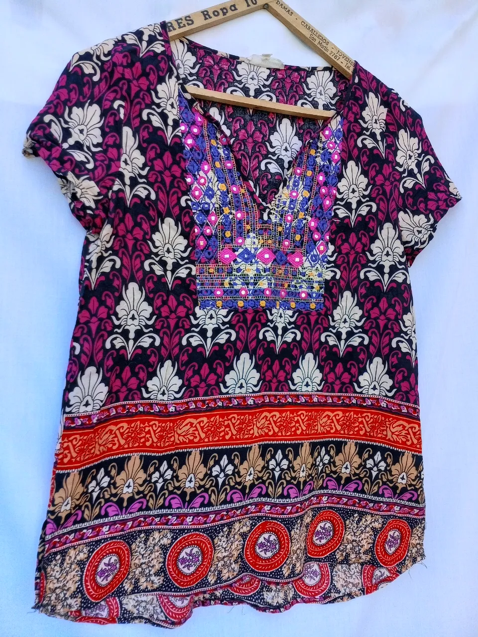 Blusa India Style · Talle 3