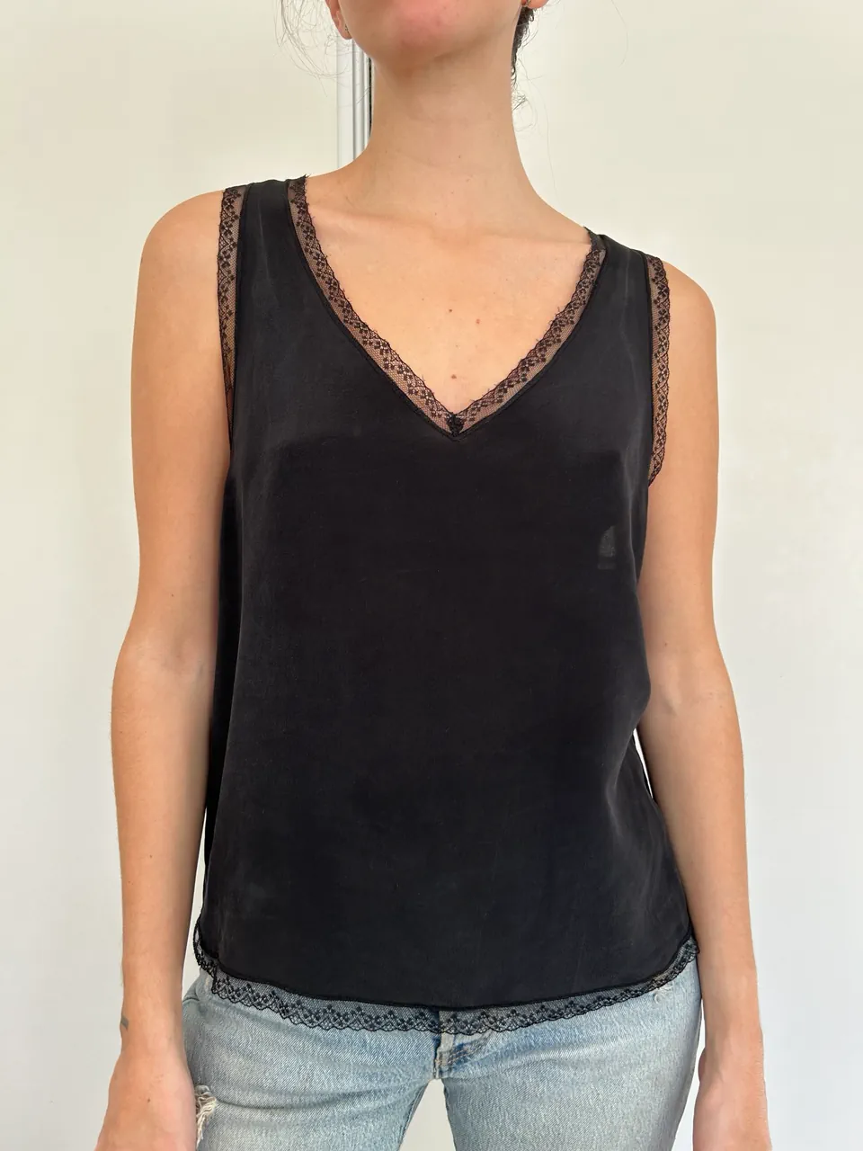 Musculosa Etiqueta Negra · Talle S