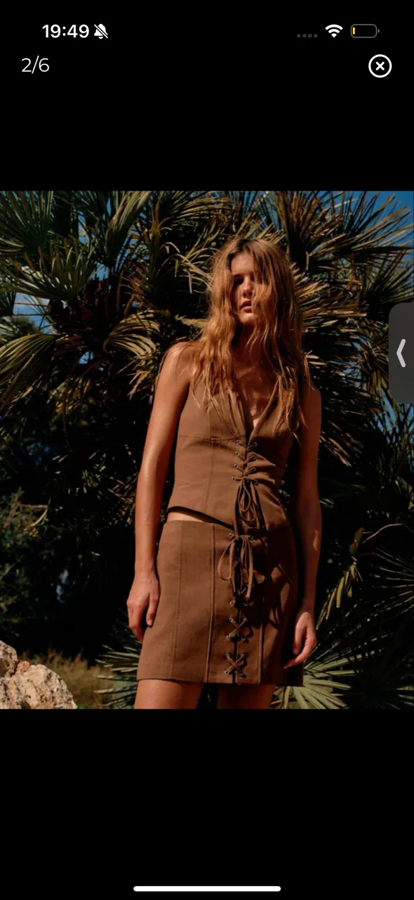 Minifalda Zara - imagen 1