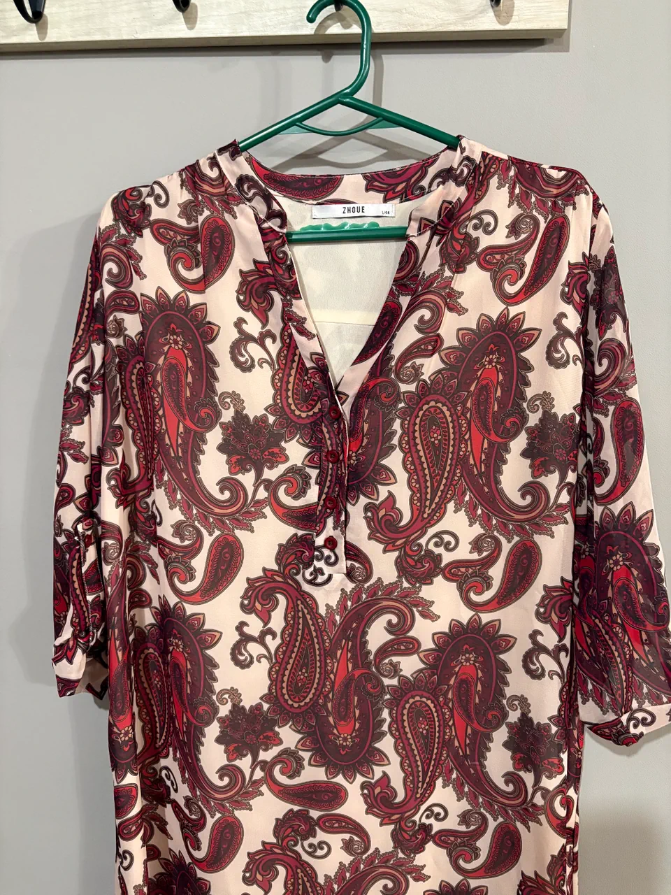 Blusa Zhoue · Talle L