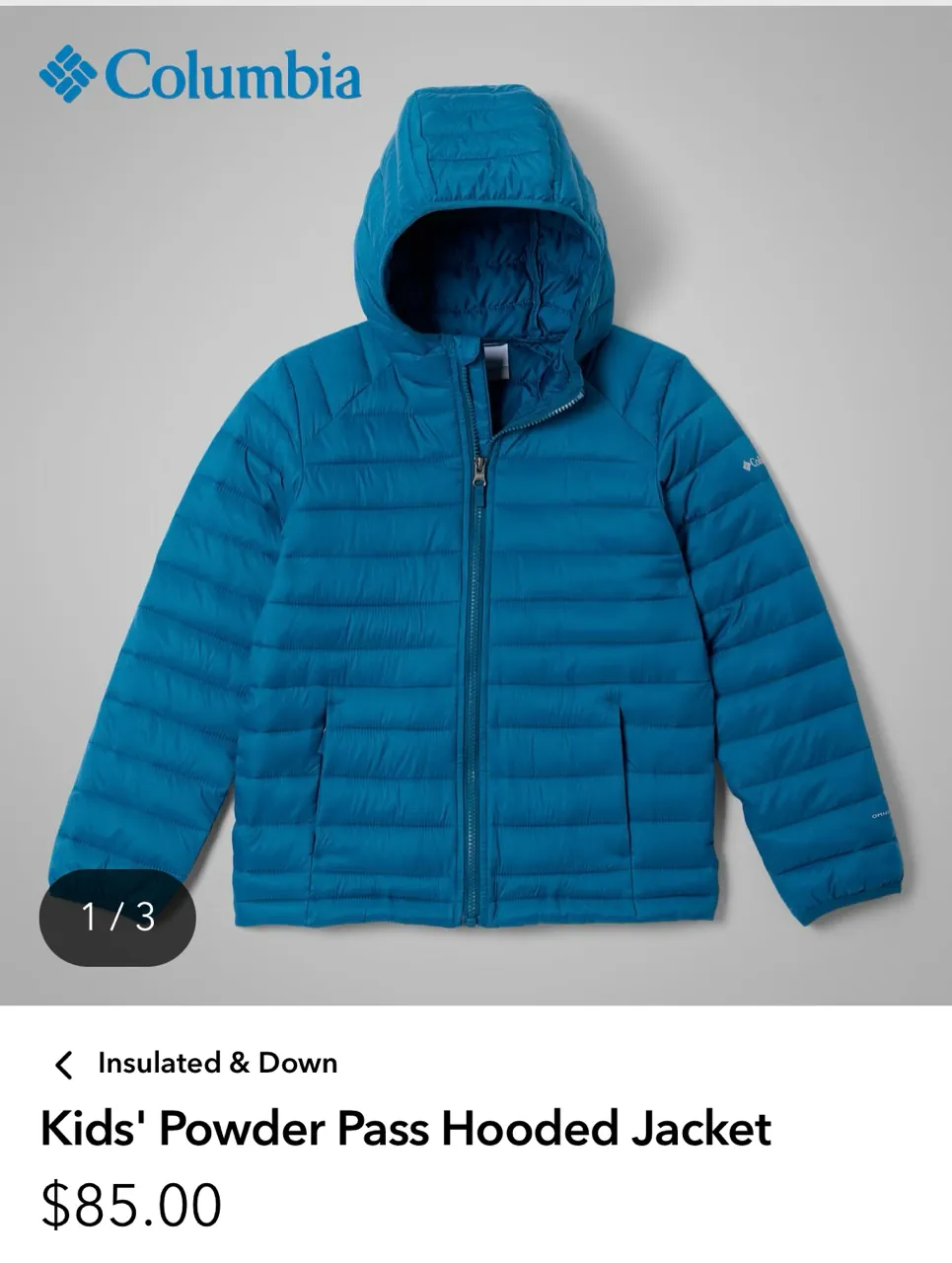 Campera bomber Columbia · Talle M