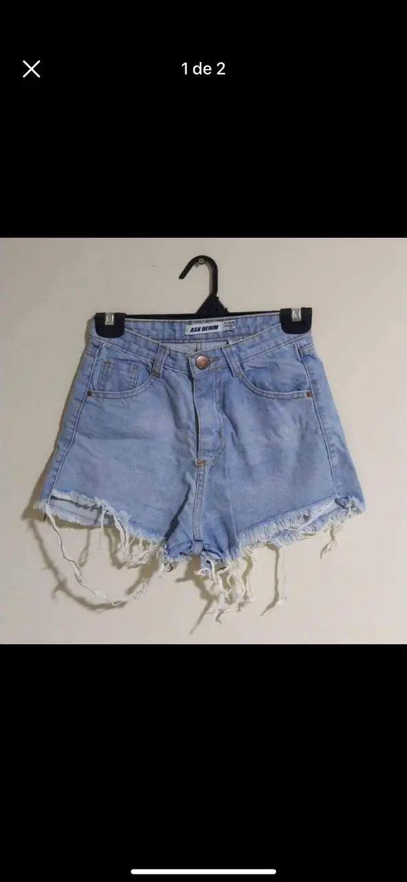 Short Ask denim · Talle MEX 34