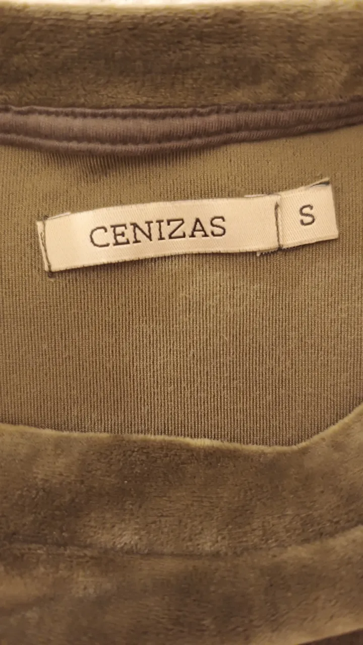 Buzo Cenizas · Talle S