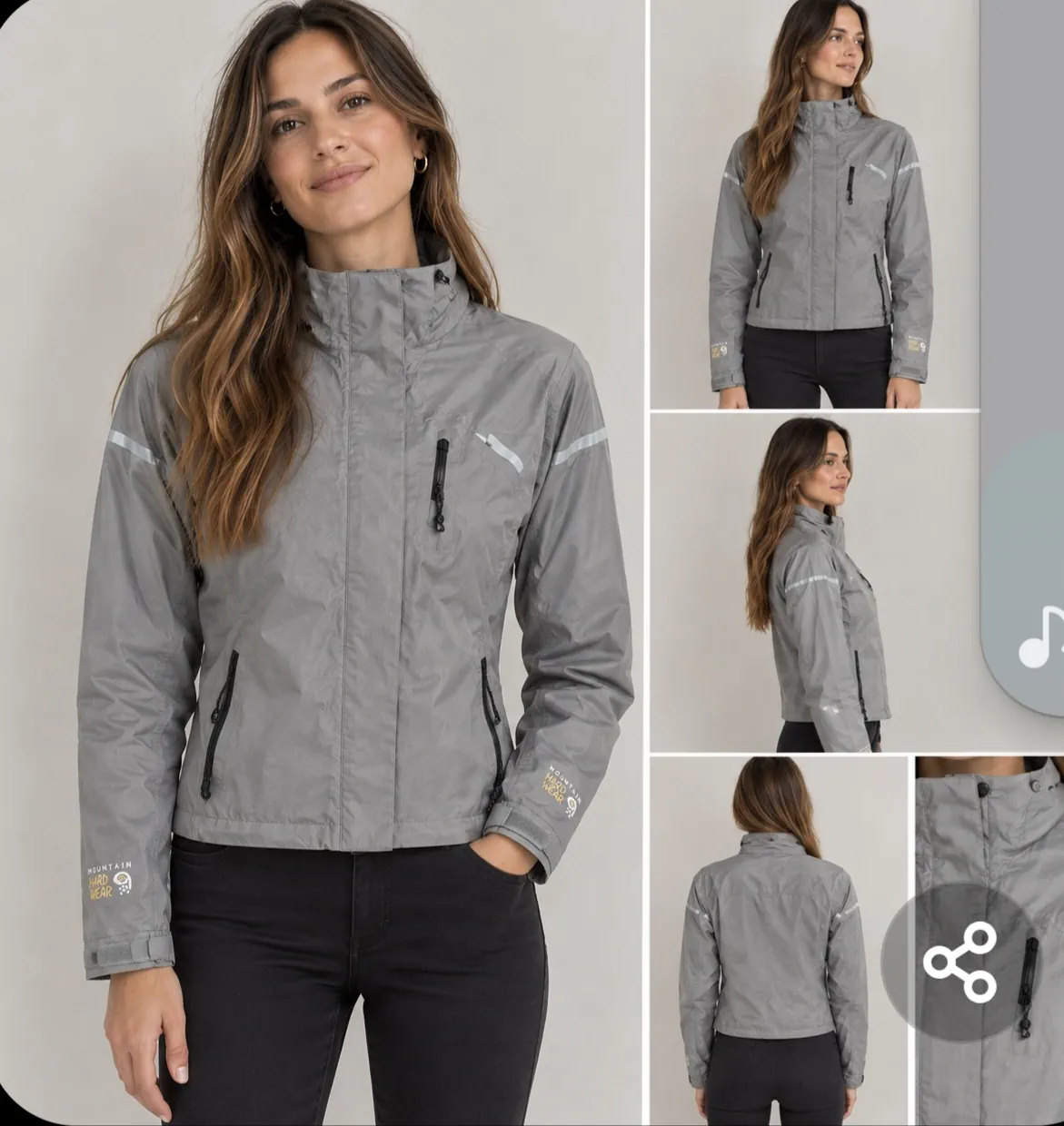 Impermeable Mountain hardwear · Talle S