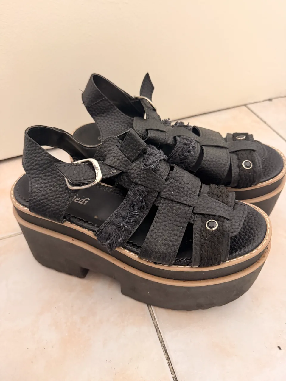 Sandalias Generica · Talle AR 39