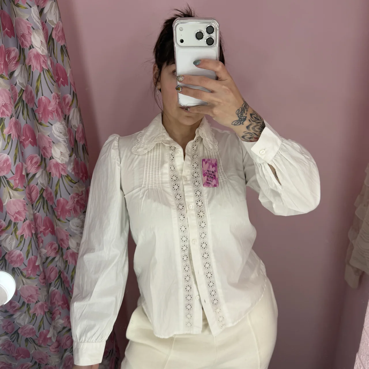 Blusa Stradivarius · Talle S