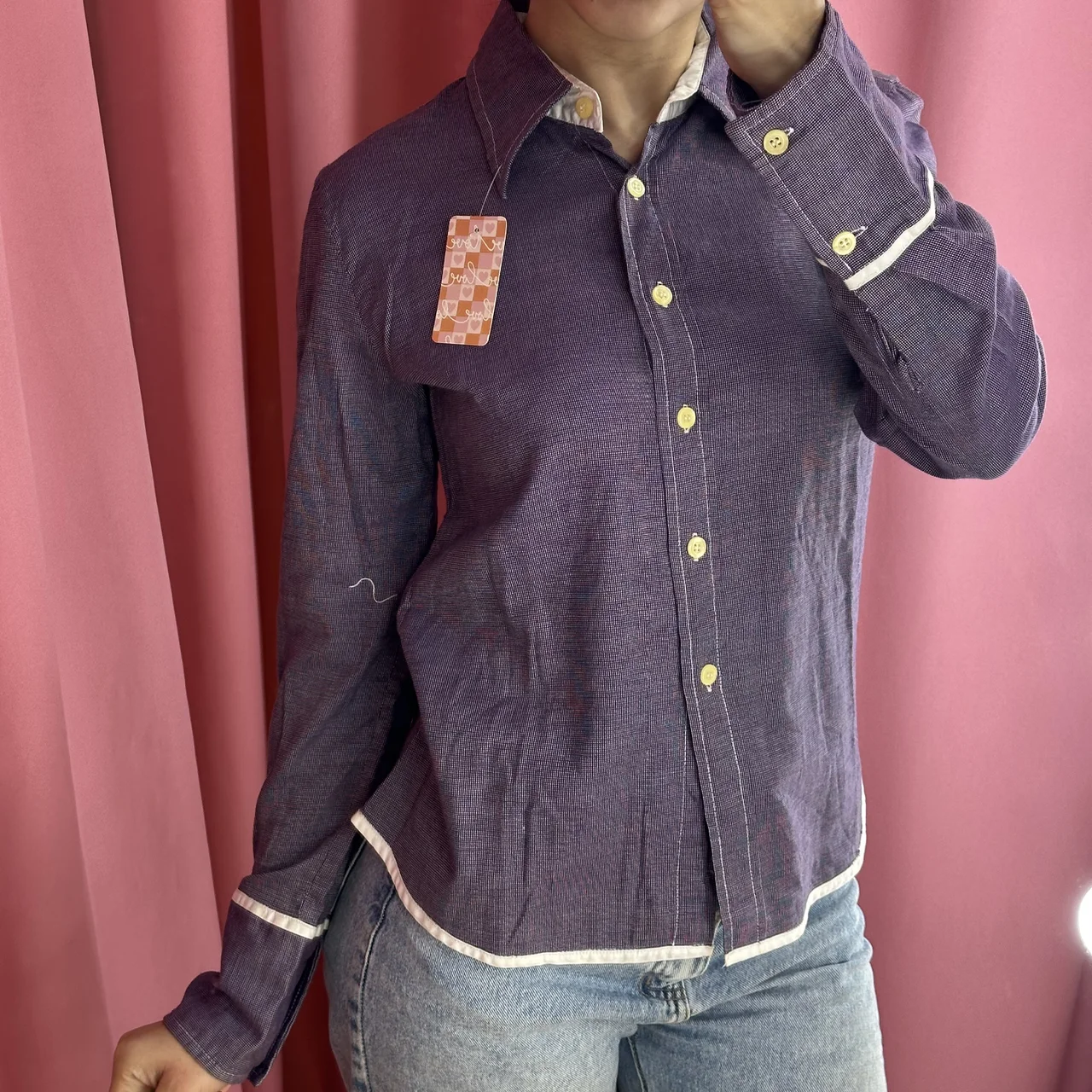 Camisa Jazmín Chebar - imagen 1
