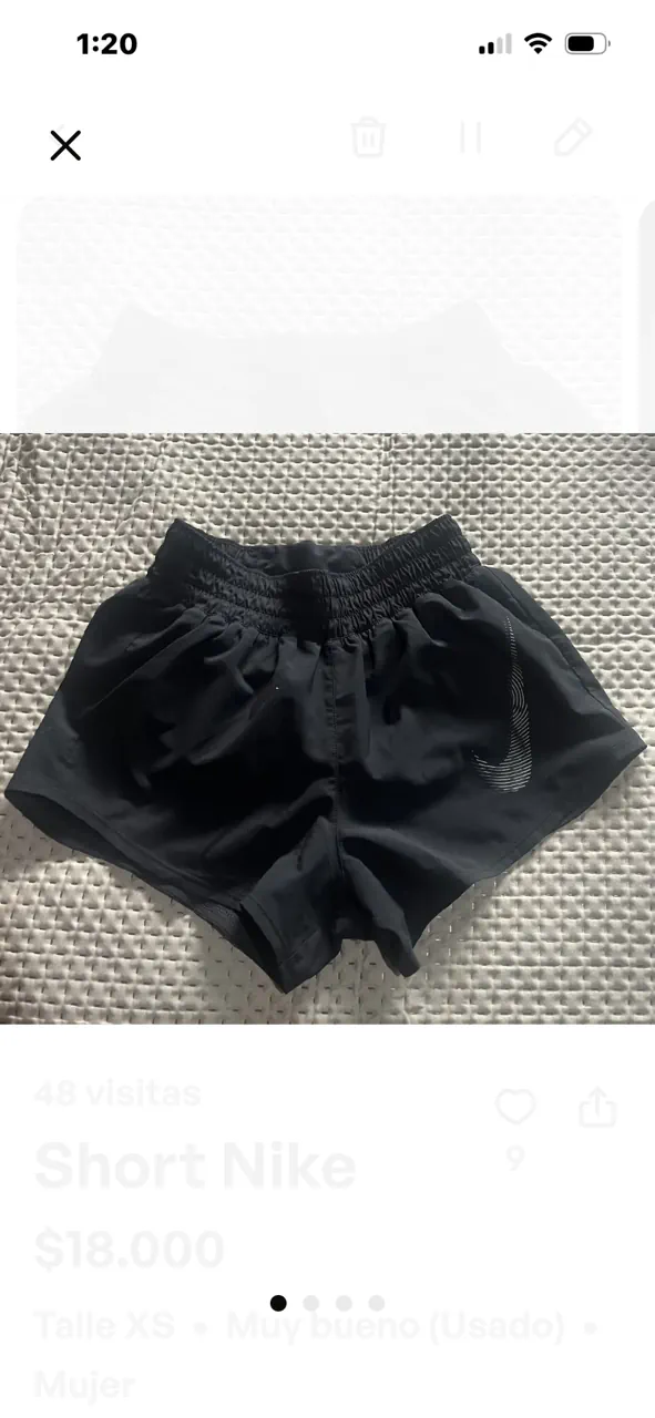 Short Nike - imagen 1