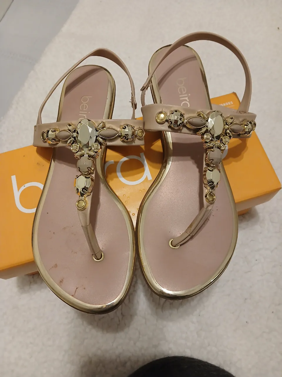 Sandalias Beira rio · Talle AR 38