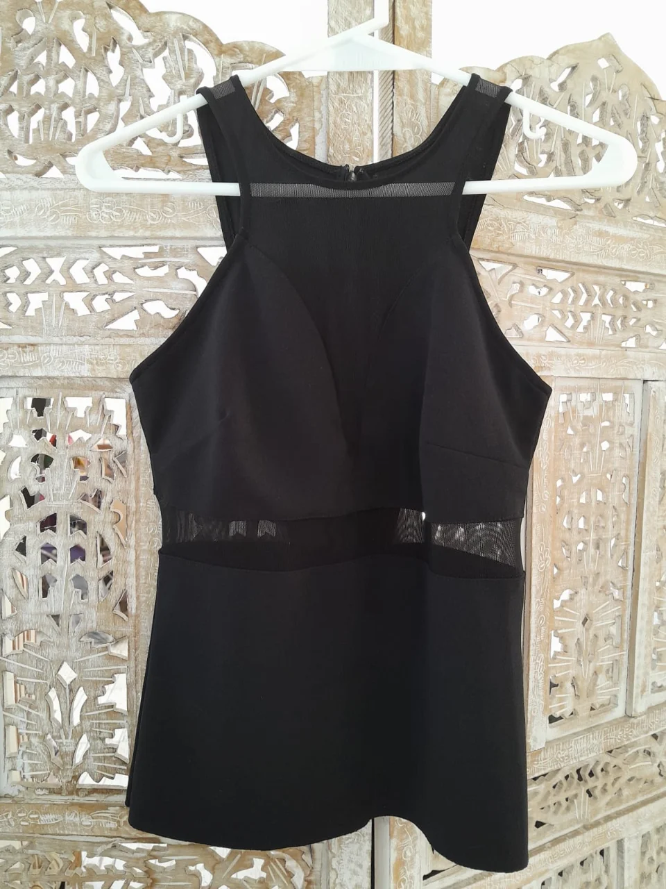 Top Paz Cornú · Talle S