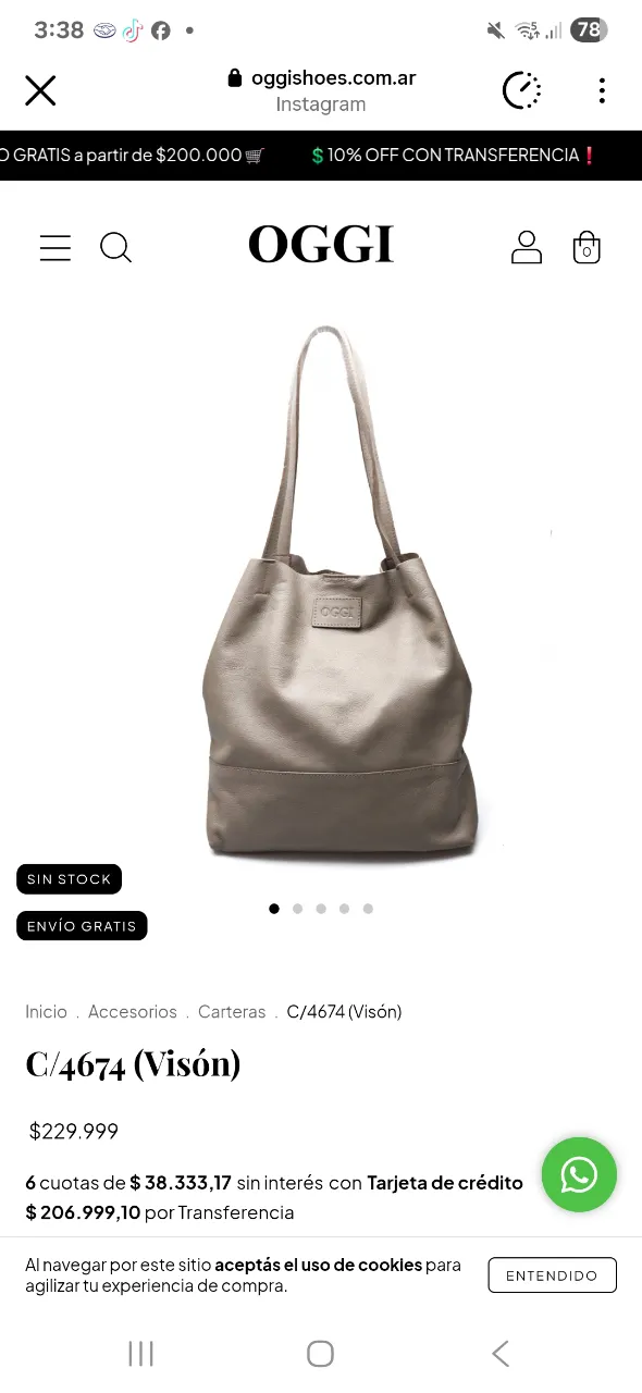 Bolso OGGI