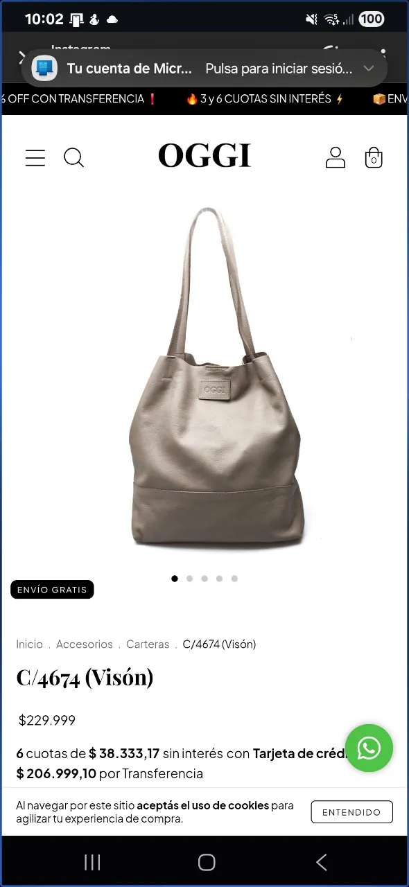 Bolso OGGI
