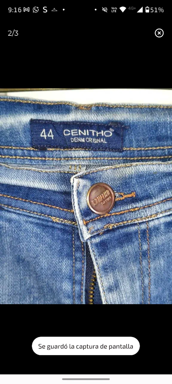 Jean Cenitho · Talle XL