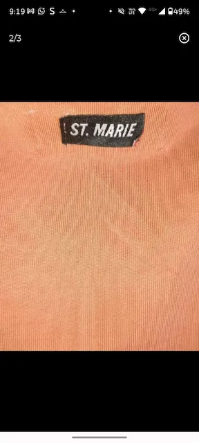 ST. MARIE · Talle XL