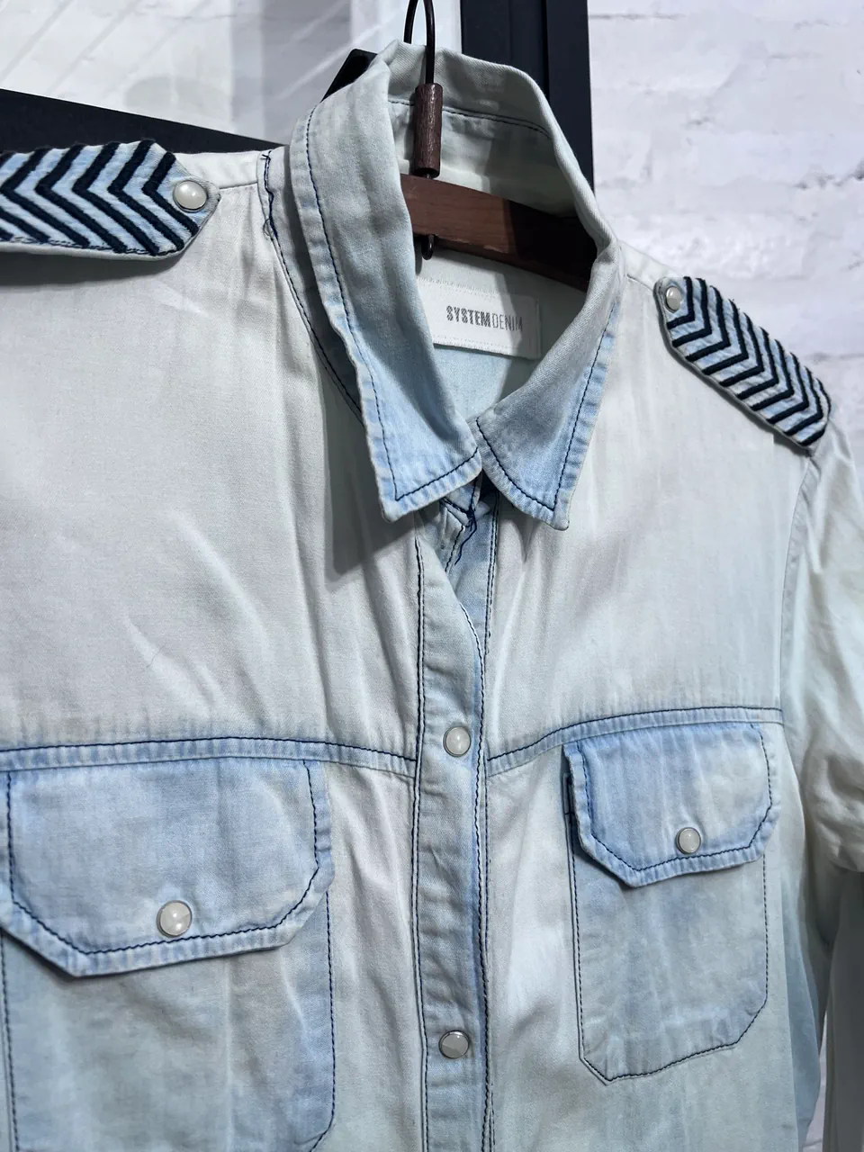 Camisa System denim - imagen 2
