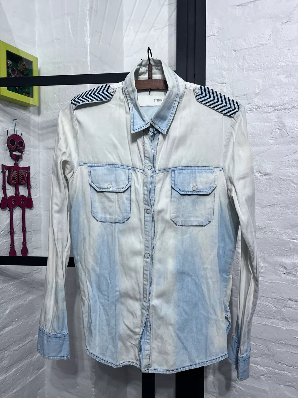 Camisa System denim - imagen 1