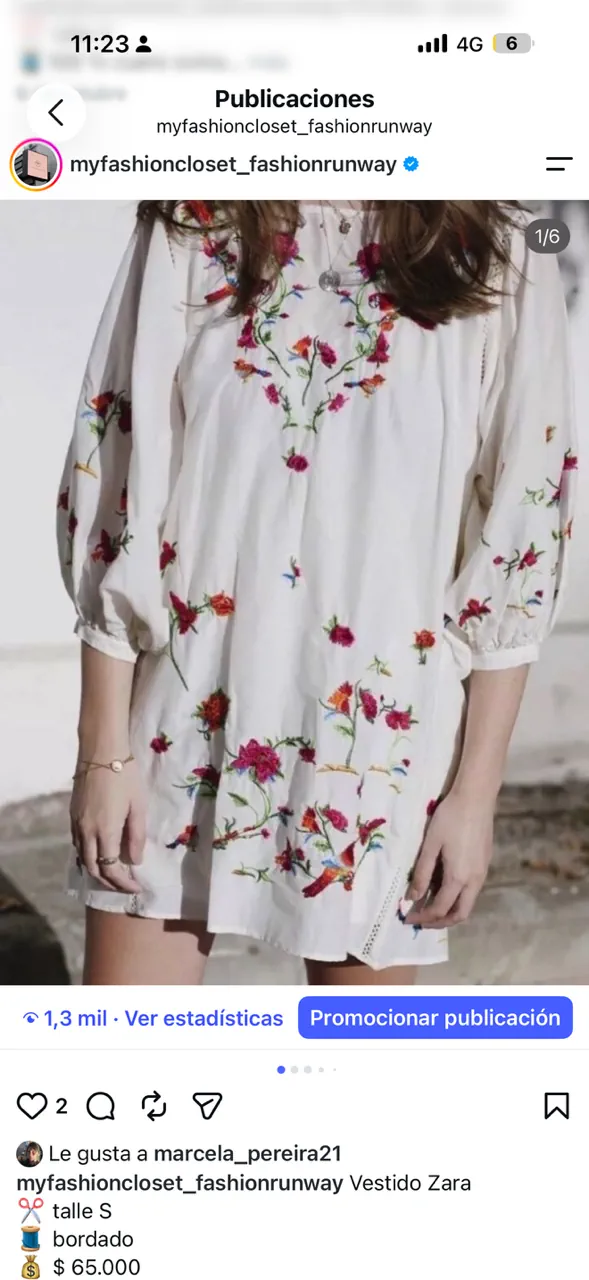 Vestido Zara - imagen 1