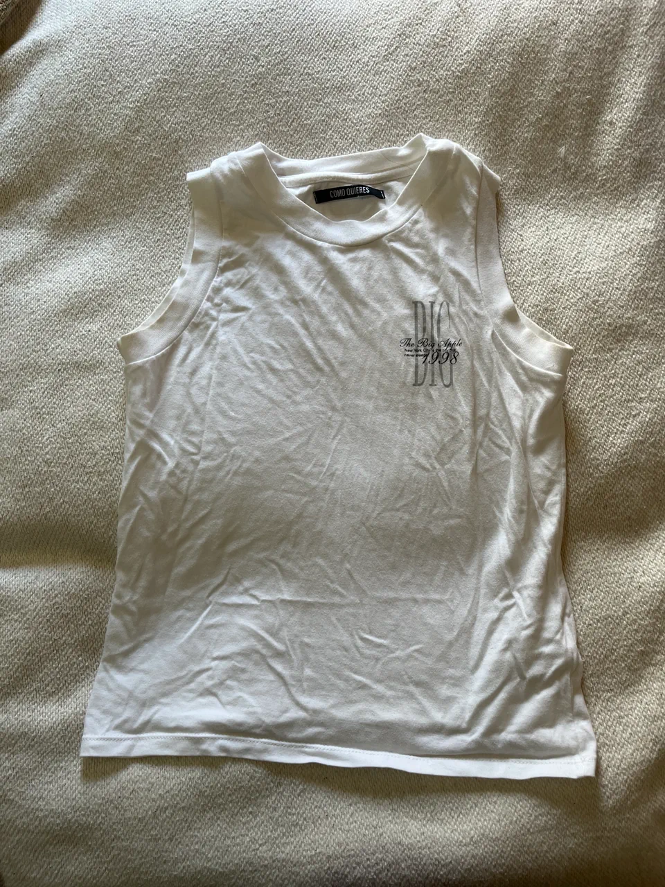 Musculosa Cómo quieres que te quiera - imagen 1