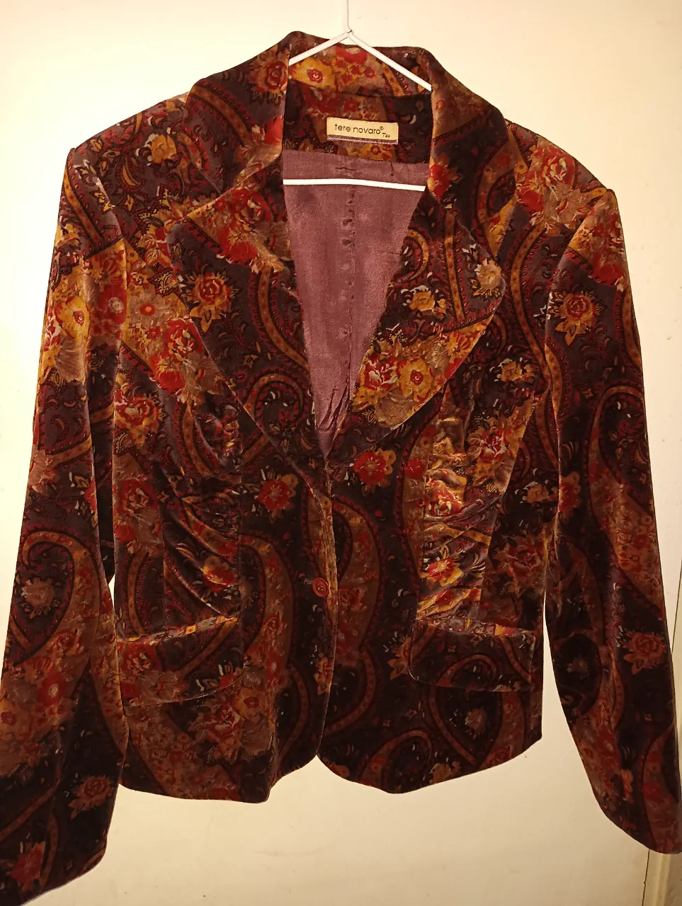 Blazer Tere novaro · Talle M