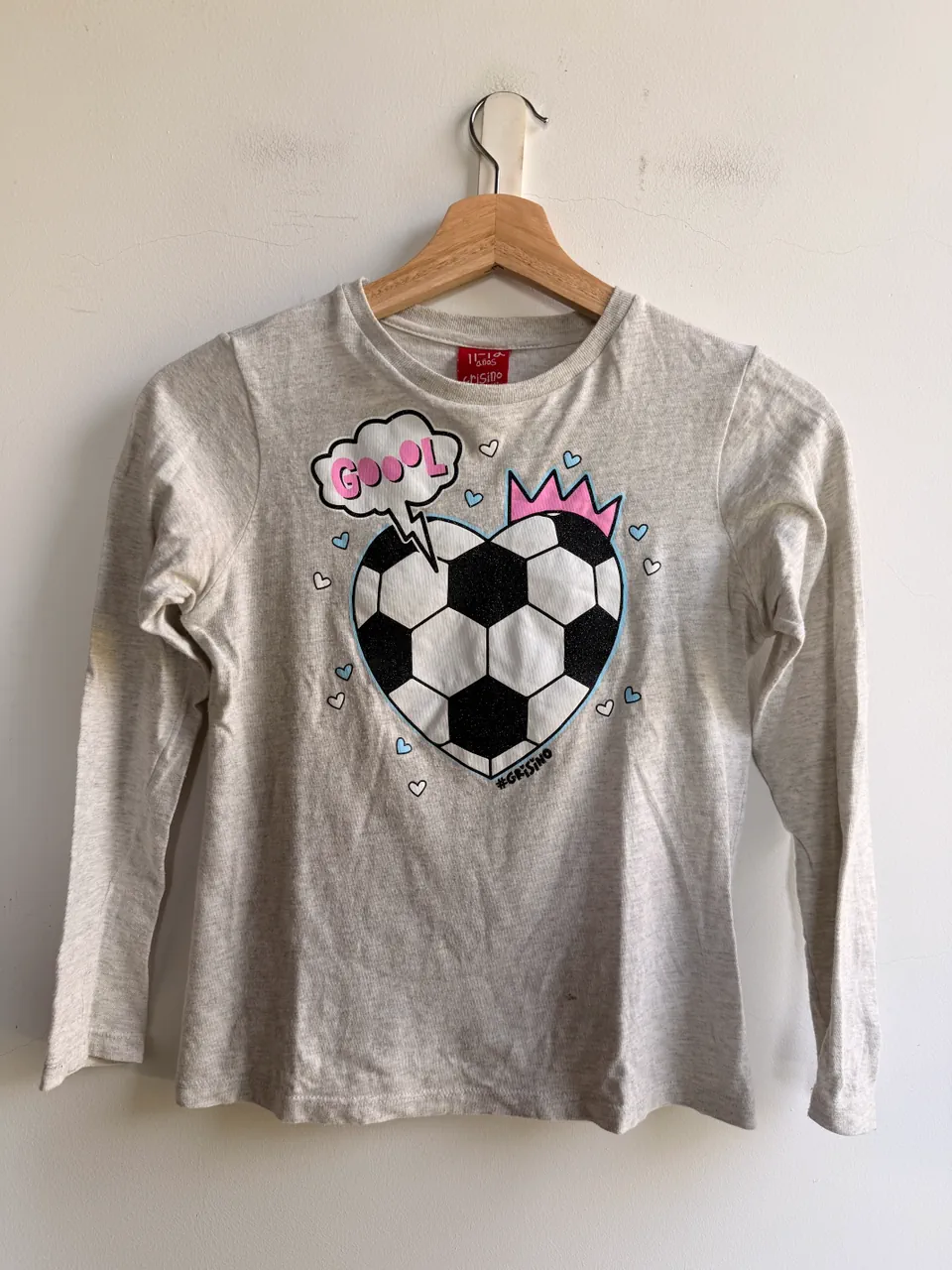 Remera Grisino · Talle 12 años / 152 cm