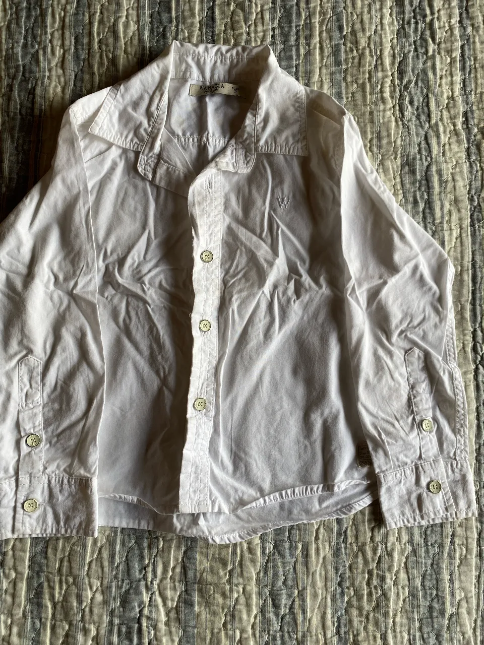 Camisa Wanama · Talle 24–36 meses / 92 cm