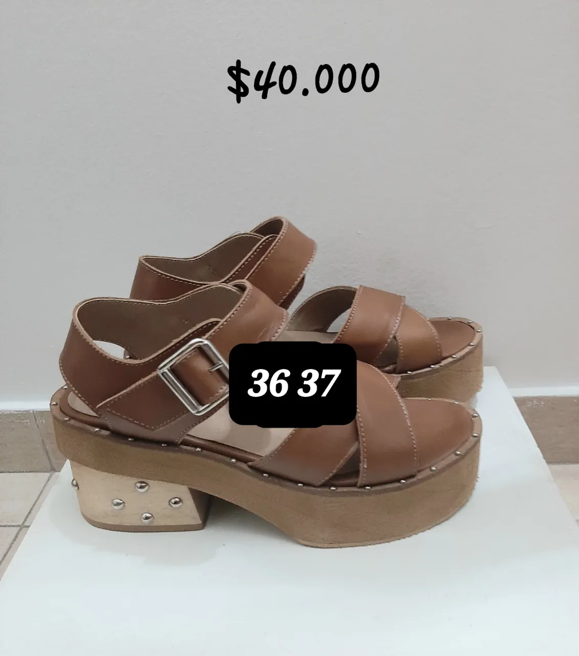 Sandalias Lookyarte · Talle AR 36