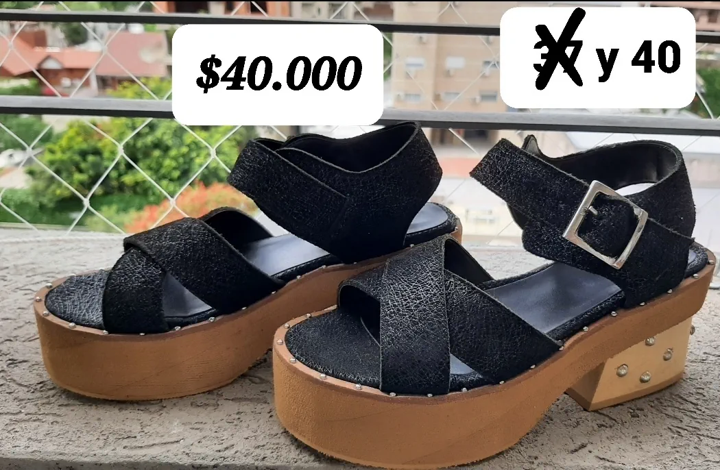 Sandalias Lookyarte · Talle AR 40