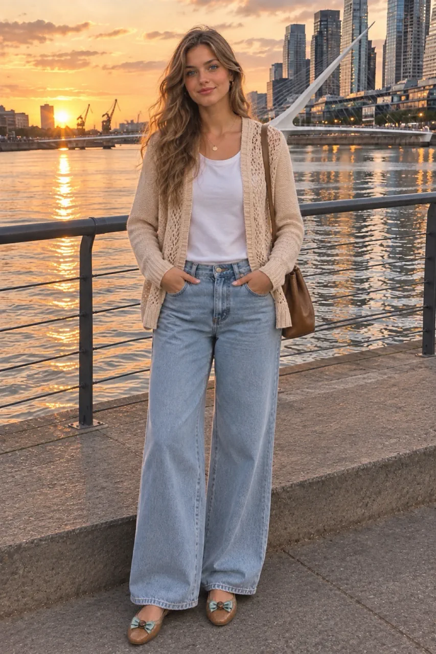 Cardigan Zara · Talle M