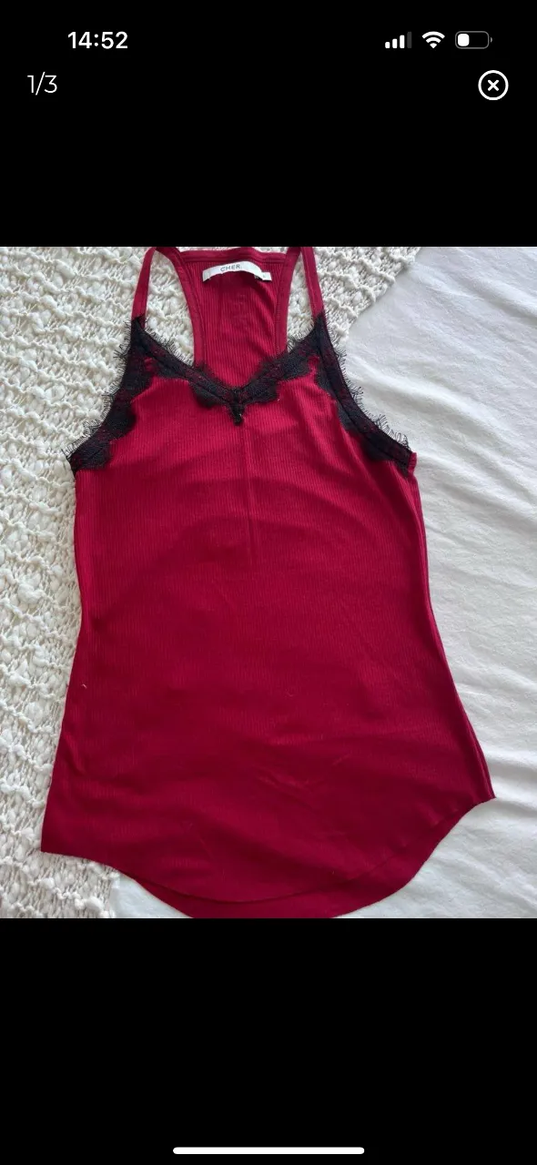 Musculosa CHER. · Talle S