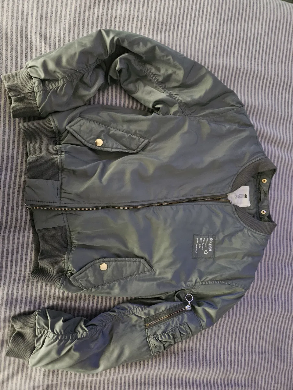 Campera bomber H&M · Talle 12 años / 152 cm