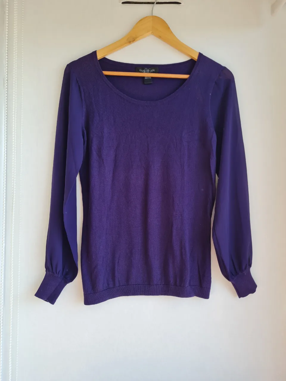 Polera August Silk · Talle S