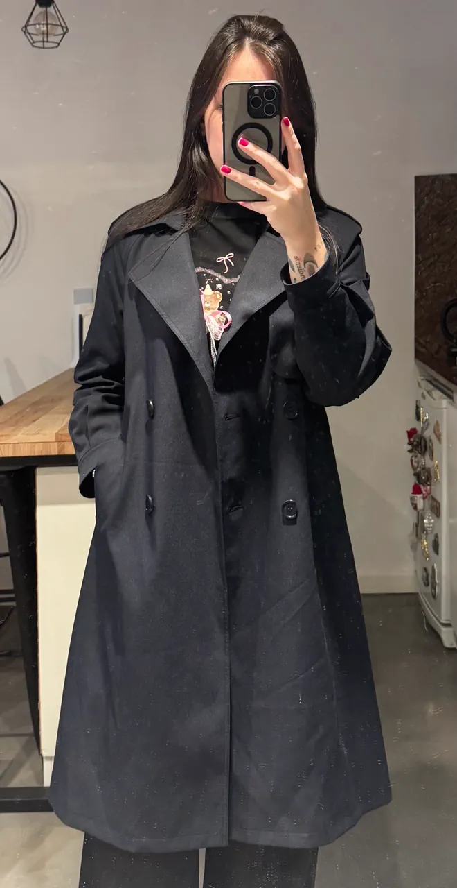 Trench Sin marca · Talle L